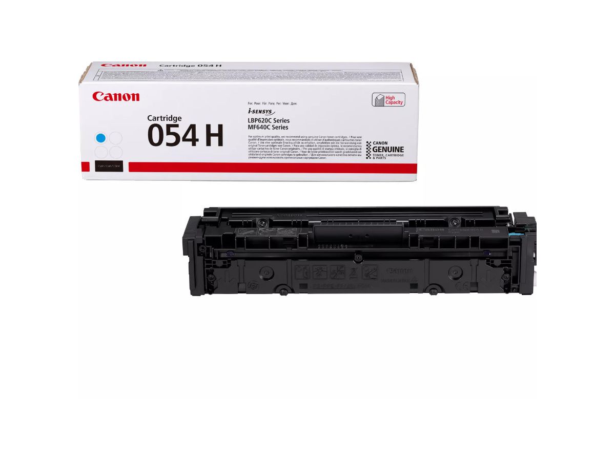 CANON Toner-Modul 054H cyan CRG 054 CH LBP621/MF641 2300 Seiten (4549292124545)