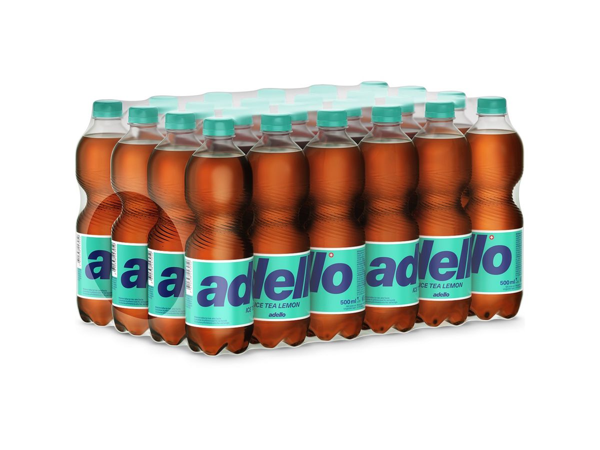 ADELBODNER Ice Tea Lemon 264062 50 cl, 24 Stk. (7610338243241)
