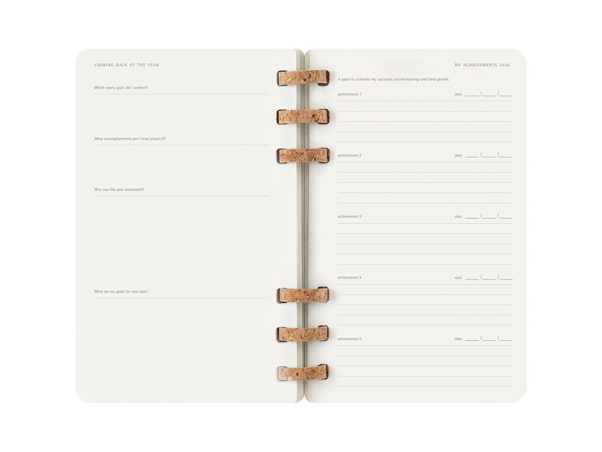 MOLESKINE Agenda Life Spiral Large 2026 DSSPB12MWH3Y26 1S/2P noir SC 13x21cm (8056999276478)