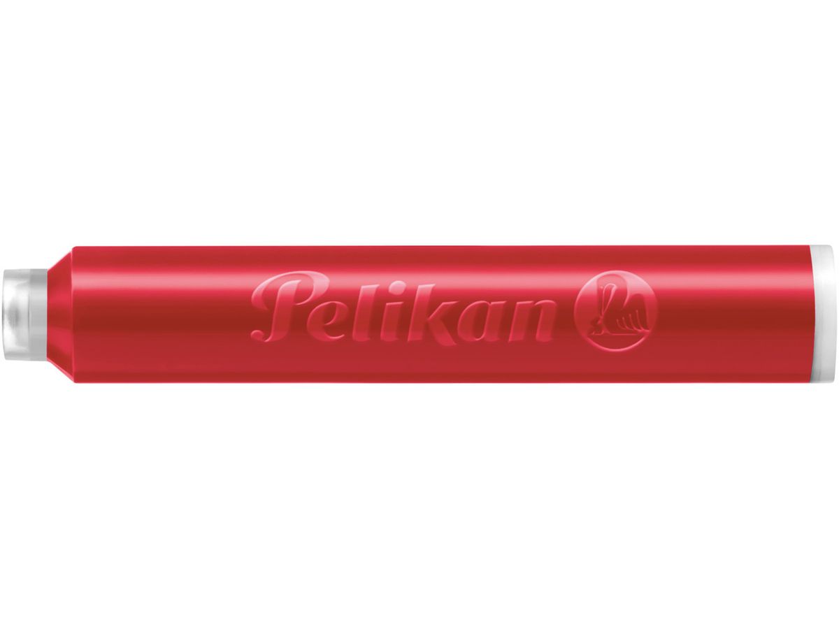 PELIKAN Encre 4001 TP/6 301192 rouge brillant 6 pcs. (4012700301192)
