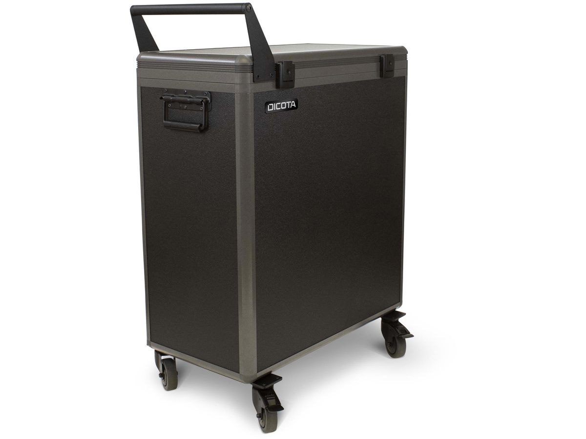 DICOTA Charging Trolley CH Version D32004-CH for 14 Laptops silver (7640239428461)