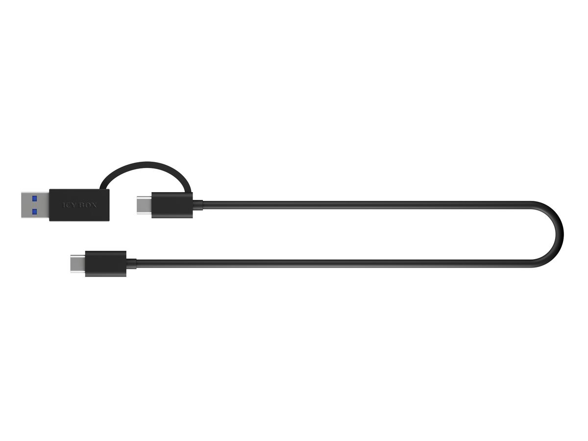 ICY BOX DockingStation M.2 IB-180MC-C31 NVMe & SATA SSD, USB 3.2Gen2 (4250078172864)