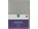BÜROLINE Registro PP A4 40947 grigio 1-52 (7612532058164)
