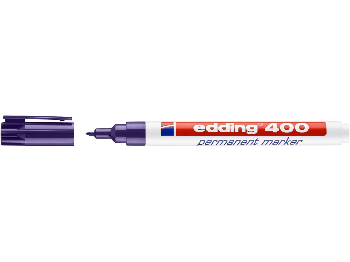 EDDING Permanent Marker 400 1mm 400-8 violett (4004764315840)