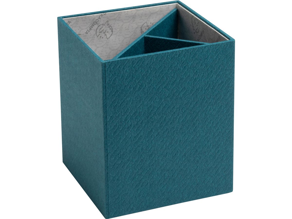 EXACOMPTA Stifteköcher OfficeByMe 67603E 3 Fächer, blau (3130630676034)