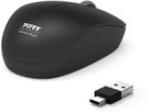 PORT Silent Mouse Wireless 900540 USB-C/USB-A, Graphite (3567049005405)