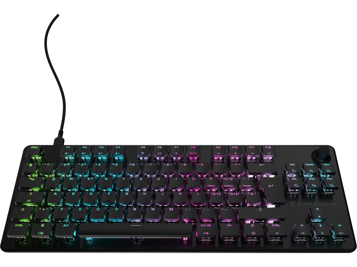 TURTLE BEACH Vulcan II TKL RGB Keyboard TBK-2003-02-CH Mech.Linear Switch, CH,Black (0840454401363)