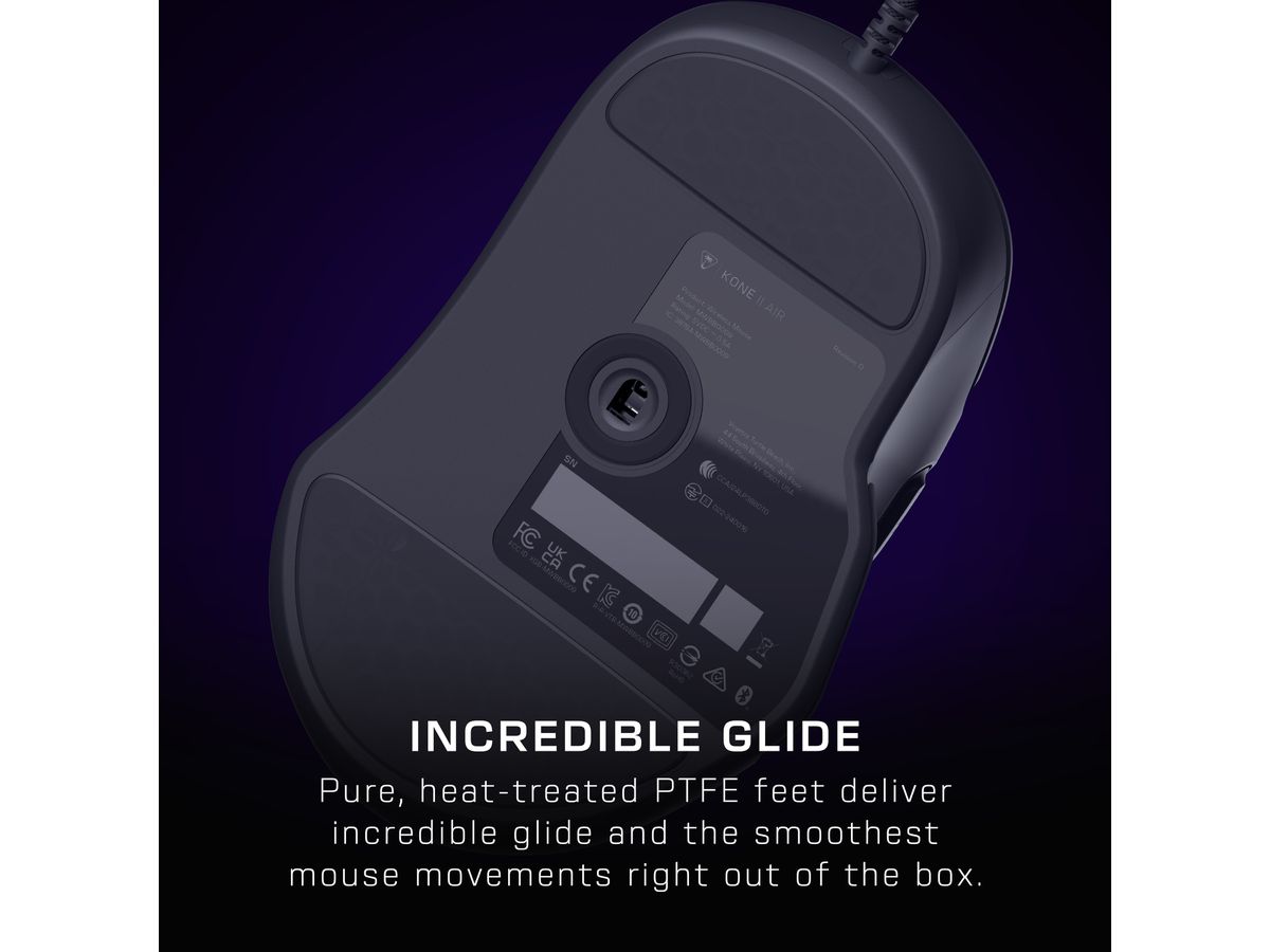 TURTLE BEACH Kone II Gaming Mouse TBM-1003-05 Wired, Black (0731855710027)