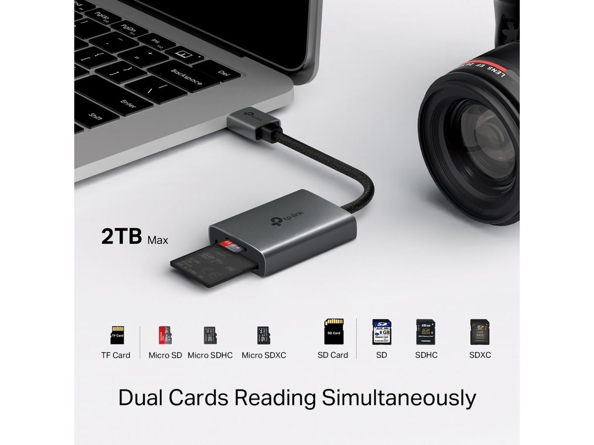 TP-LINK USB-A to SD/TF 3.0 Adapter UA430 (1210002602259)