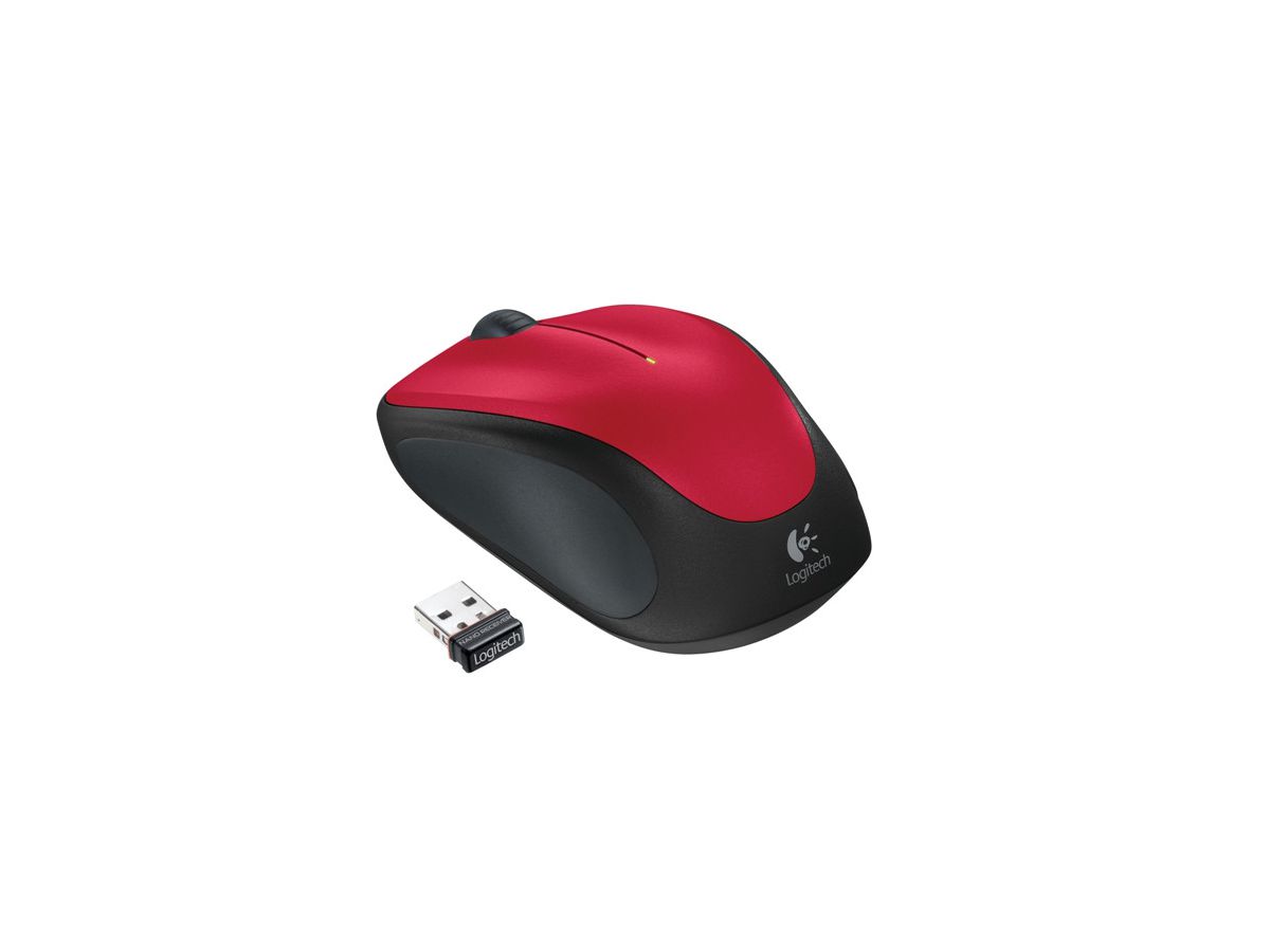LOGITECH M235 Wireless Mouse 910-002496 red (5099206029347)