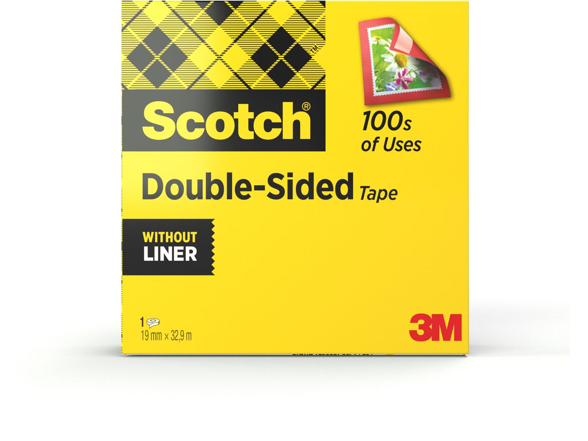 SCOTCH Nastro adesivo 665 19mmx32,9m 6651933K biadesivo (0021200726552)