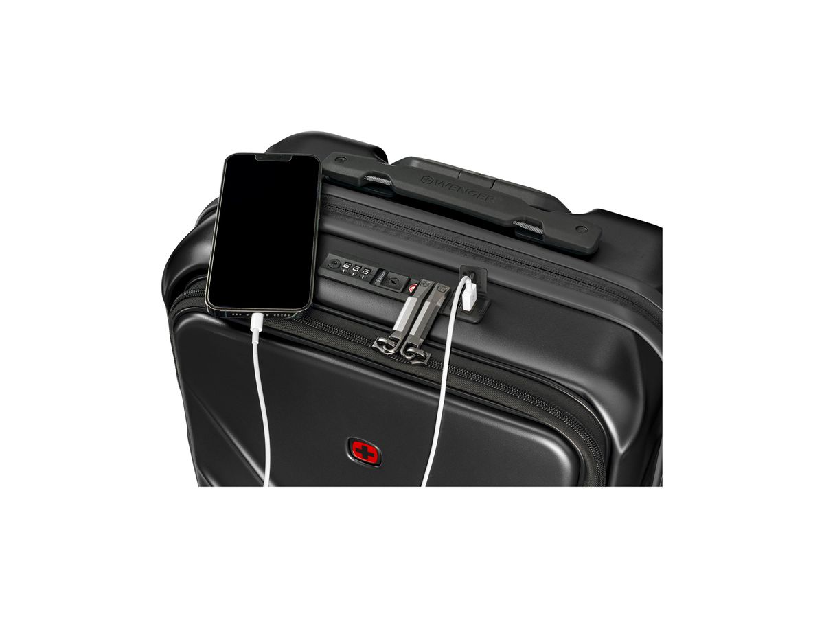 WENGER Hardside Carry-On 653323 Amplix Black (7611160278913)