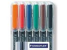 STAEDTLER Lumocolor permanent F 318-WP6 6 Farben ass. (4007817323670)