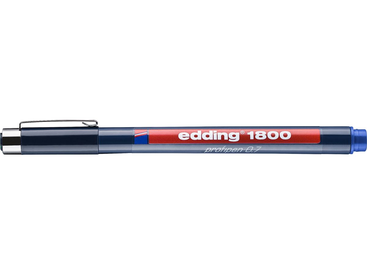 EDDING Profipen 1800 0.70mm 1800-3-07 blau (4004764325740)