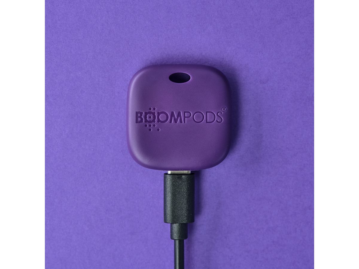 BOOMPODS Boomtag Rechargeable TARPUR purple (5060746170486)