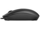 RAPOO N200 wired Optical Mouse 18548 Black (6940056185488)