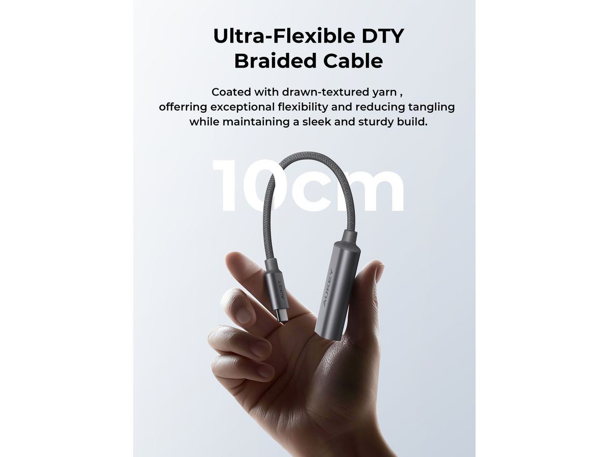 AUKEY USB-C to HDMI Adapter UH-H01 TravelDok 4K (0689323790890)