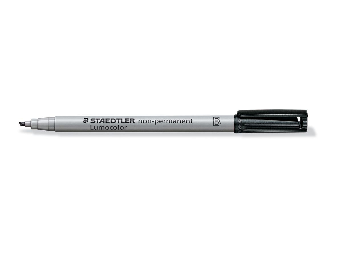 STAEDTLER Lumocolor non-perm. B 312-9 schwarz (4007817304266)