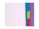 CLAIREFONTAINE LINICOLOR Quaderno A5+ 329755 5mm 90 fogli (3329683297550)