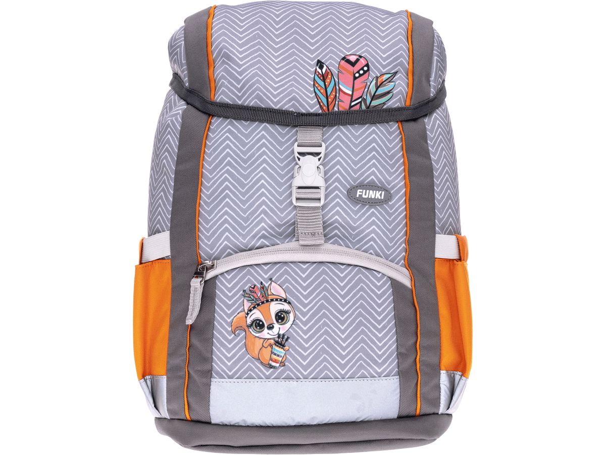 FUNKI Kinder-Rucksack HappySquirrel 6025.003 farbig A4 PLUS (7611468084919)