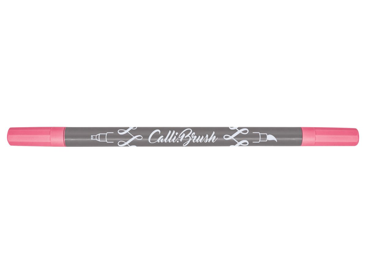 ONLINE Callibrush Pen Double Tip 2mm 19069/6 Pink (4014421190697)