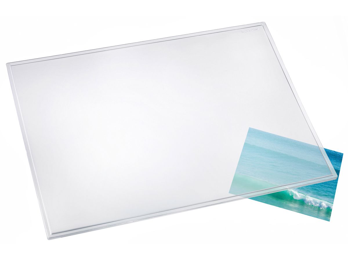 LÄUFER Schreibunterlage Durella 43640 transparent matt 60x40cm (4006677436407)