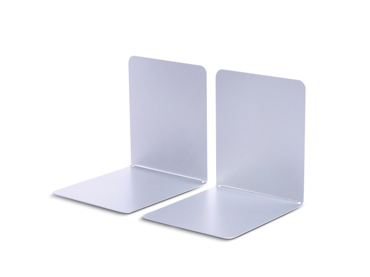 MAUL Buchstütze magnethaftend 7.25 14x12x14cm silber 2 Stk. (4002390061636)