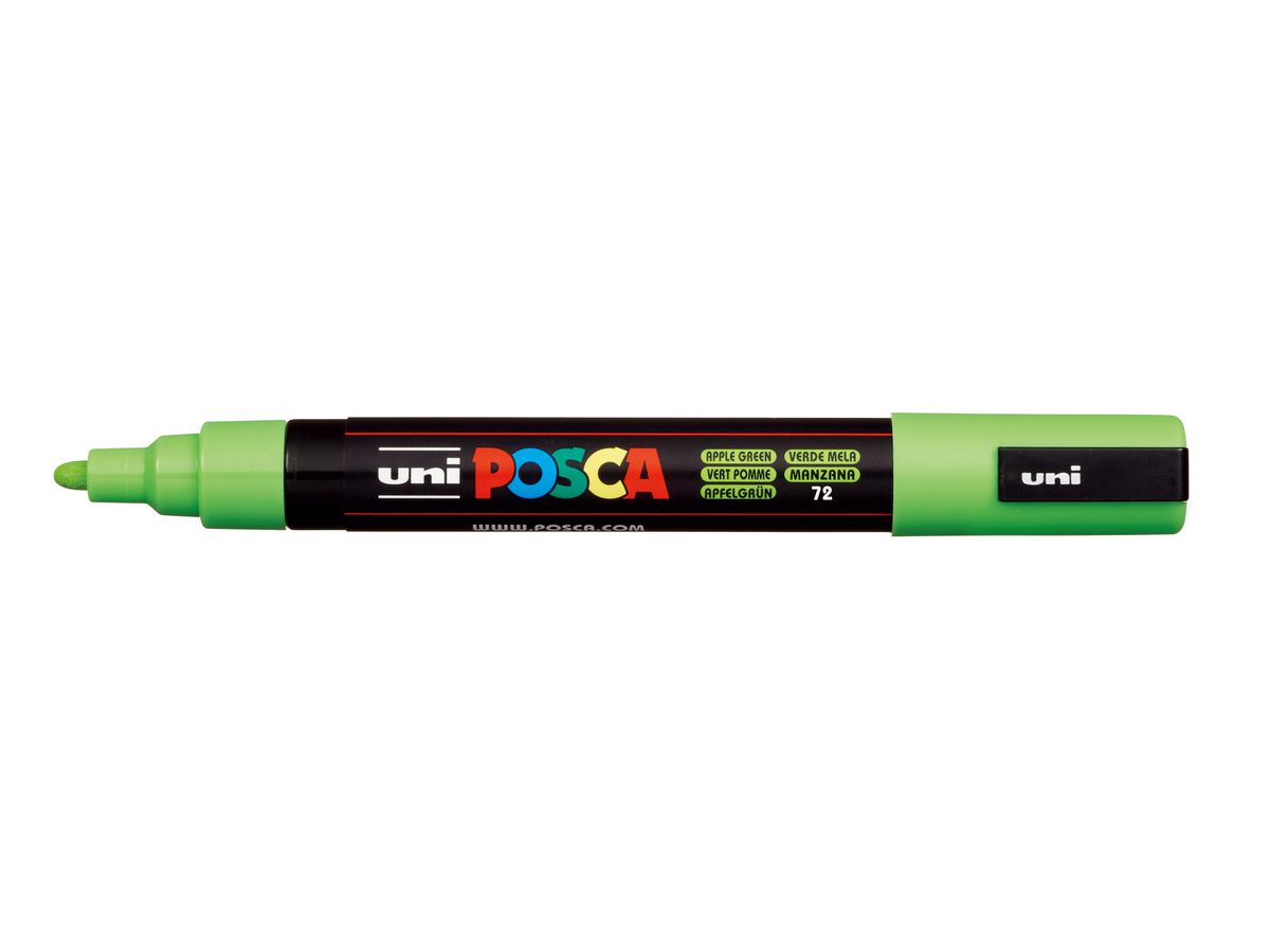 POSCA Marker 1.8-2.5mm PC5MAPPLEGRE apfelgrün, Rundspitze (4902778036853)