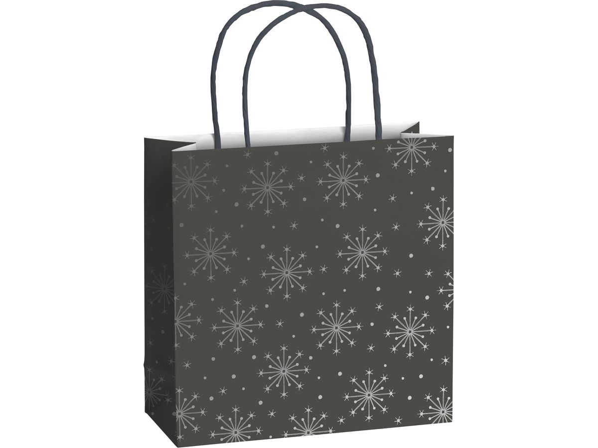 STEWO Sac cadeau Nieve 2543539299 gris foncé 20x8x20cm (7630050875483)