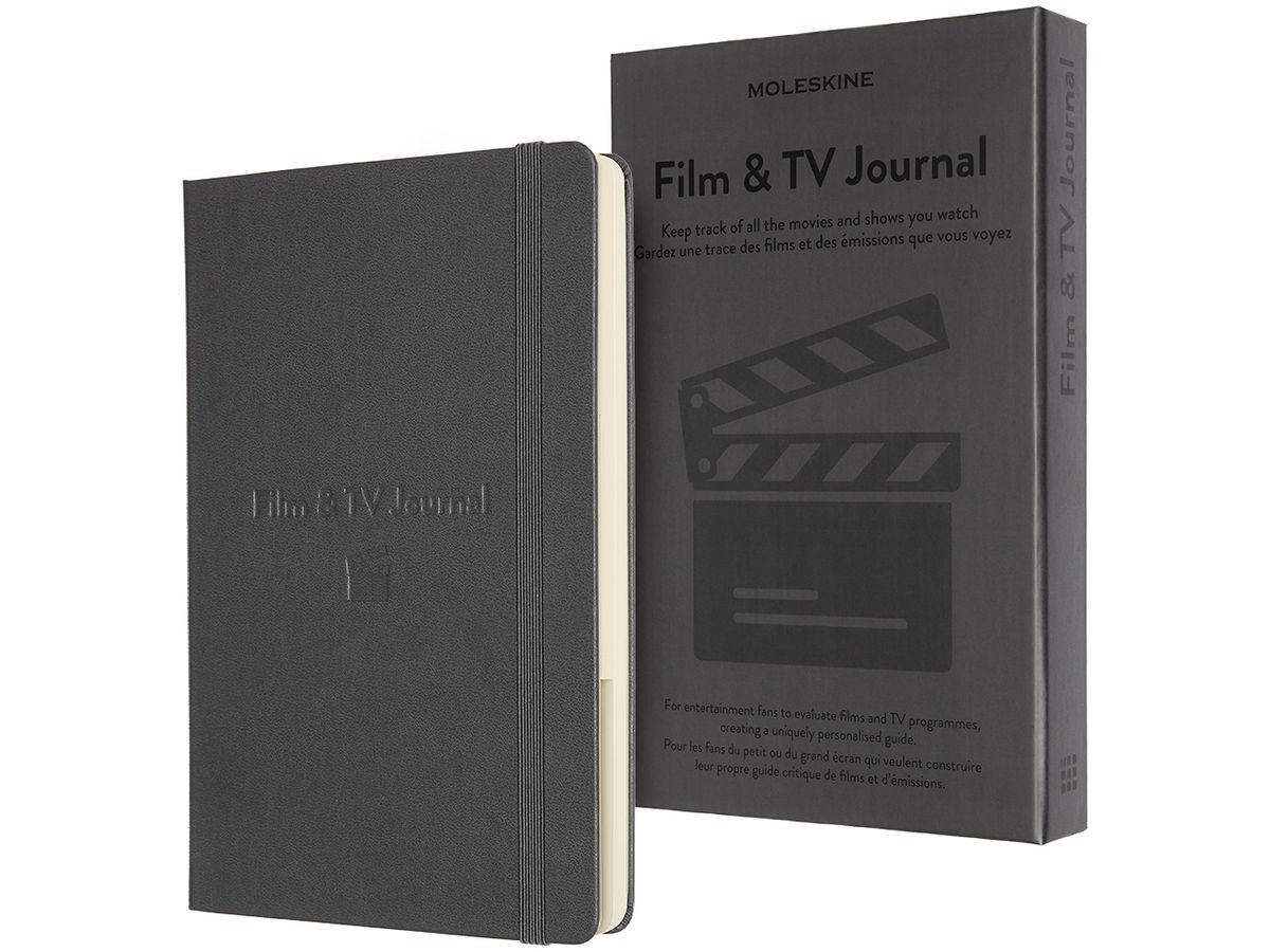 MOLESKINE Taccuino Film & TV A5 853551 grigio scuro, 400 pagine (8056420853551)