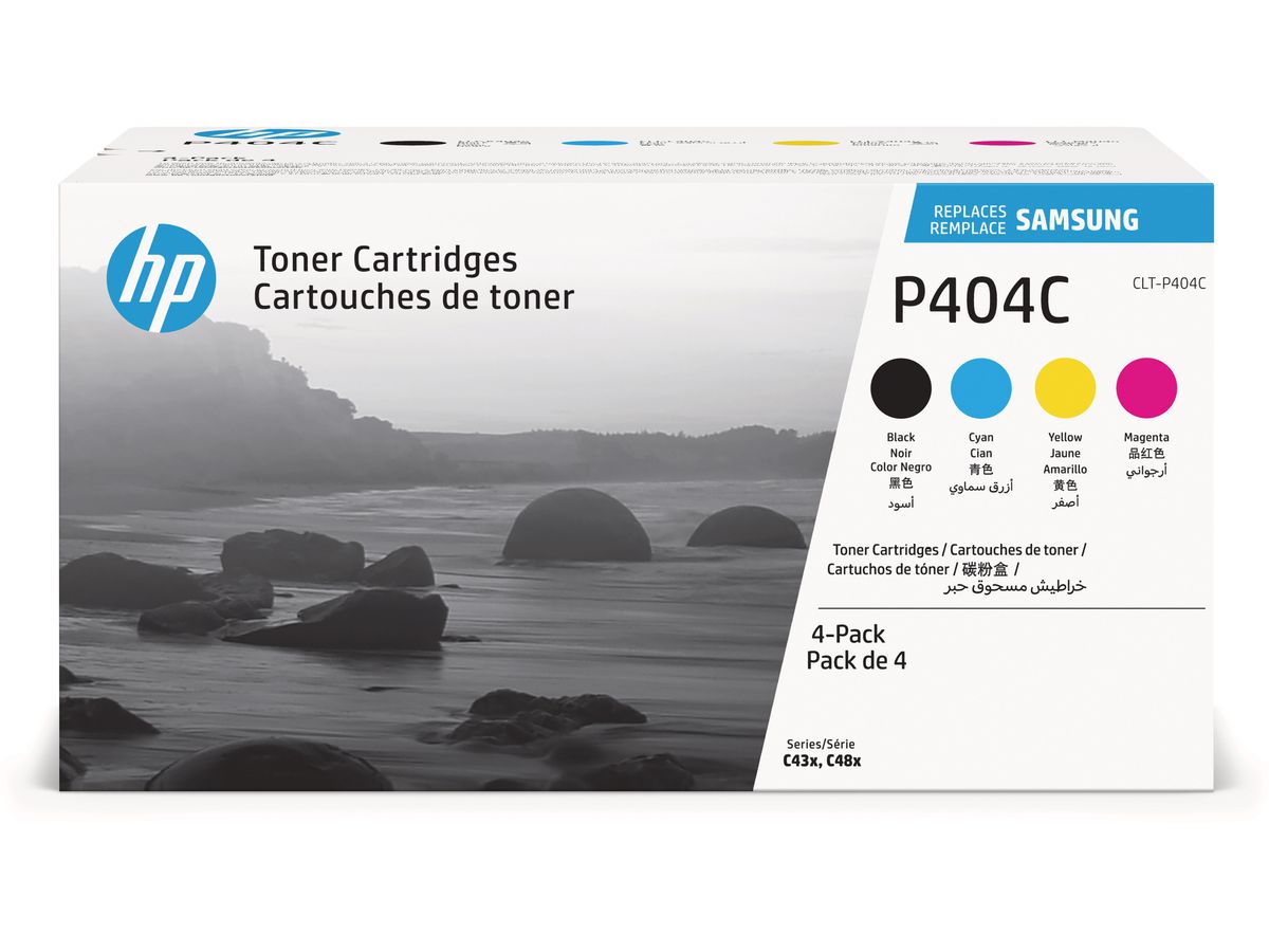 SAMSUNG Toner Rainbow Kit CMYBK SU365A SL-C430/480 1000/1500 S. (0191628463411)