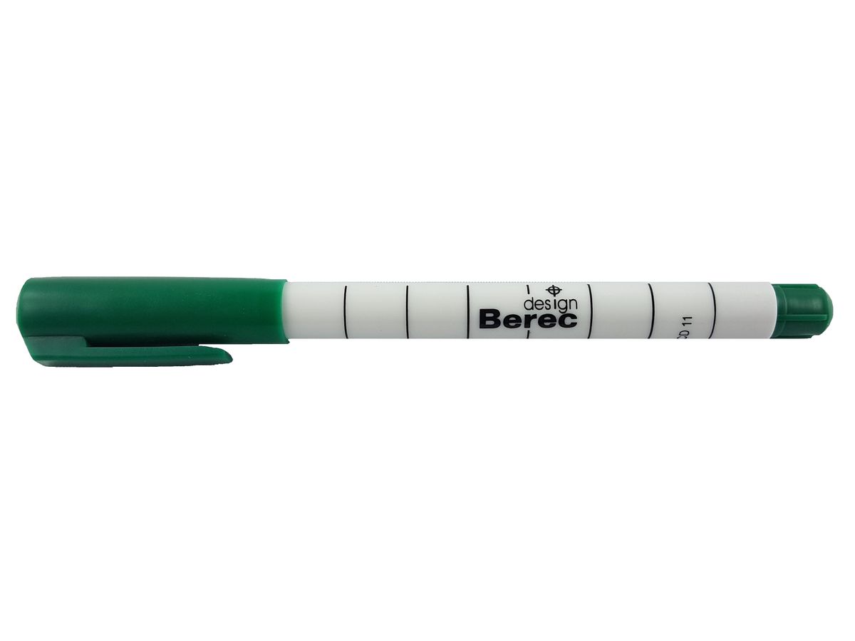 BEREC Whiteboard Marker schmal 1mm 956.10.04 grün (7640106625412)