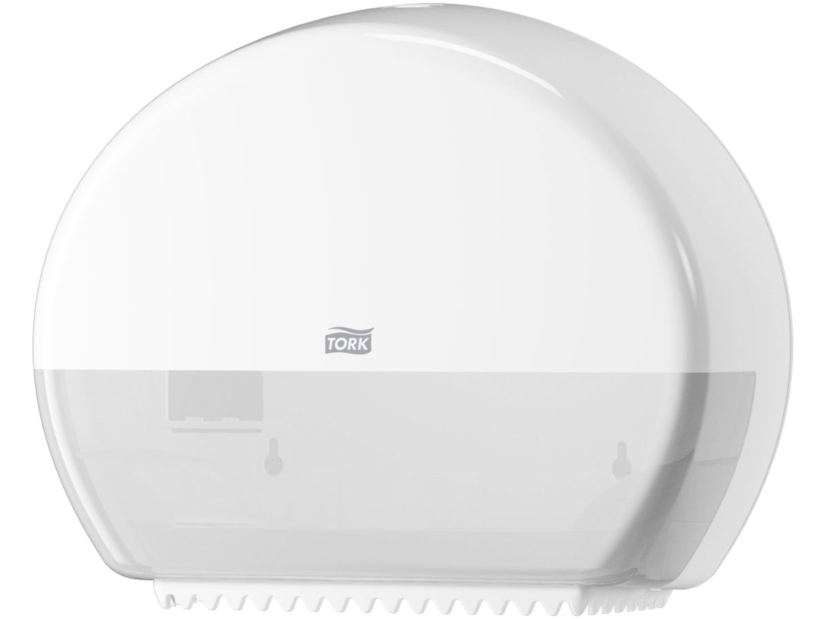 TORK Spender Toilettenpapier T2 555000 Mini Jumbo, weiss (7322540354843)