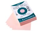 EXACOMPTA Karteikarten liniert A7 10830SE rosa 100 Stück (3130639108307)