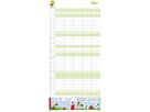 HEYE Familienplaner Peanuts 2026 1589+26 1M/1S DE 5 Spalten 21x45cm (9783756409709)