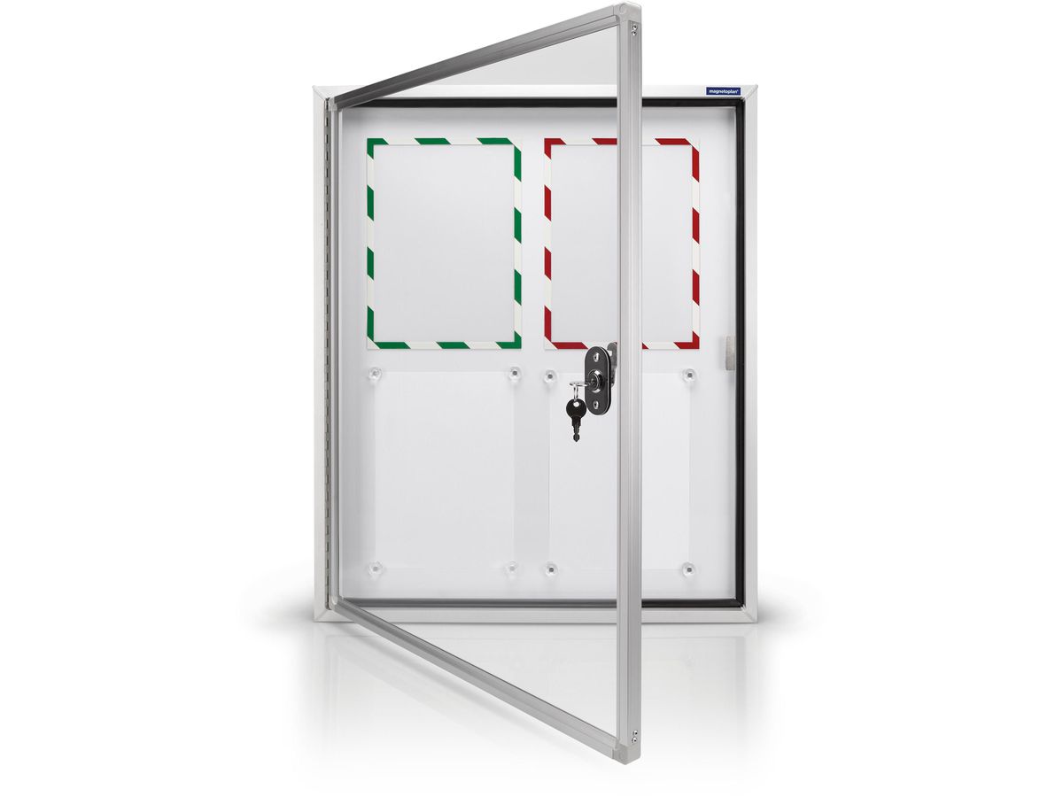 MAGNETOPLAN Schaukasten CC 650x780x65mm 1214000 Outdoor, magnetisch 4x A4 (4013695036434)