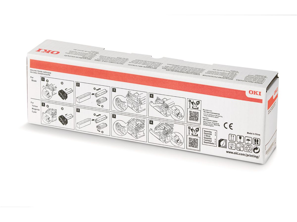 OKI Toner magenta 46861306 C834/844 10'000 pagine (5031713071105)