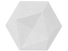 SUONO Wandelement 16x14x2cm 3116.S09.0400 TILES 3D, HEXA, weiss 10 Stk. (7640439765045)
