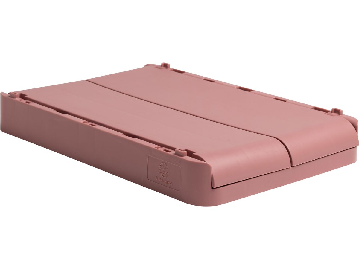 EXACOMPTA Box pieghevole Skandi A5+ 27138D Midi rosa scuro 275x40x190mm (9002493271388)