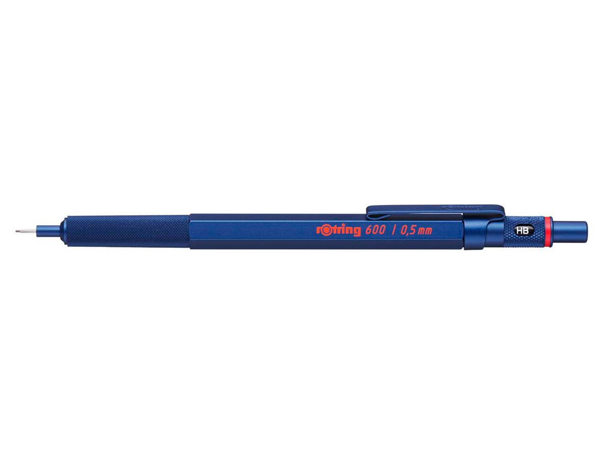 ROTRING Feinminenstift 600 0.5mm 2114266 blau metallic (3026981142666)