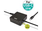 PORT PowerSupply 65W-Type-C EU 900097 black,& 1 charging USB Port (3567049000974)
