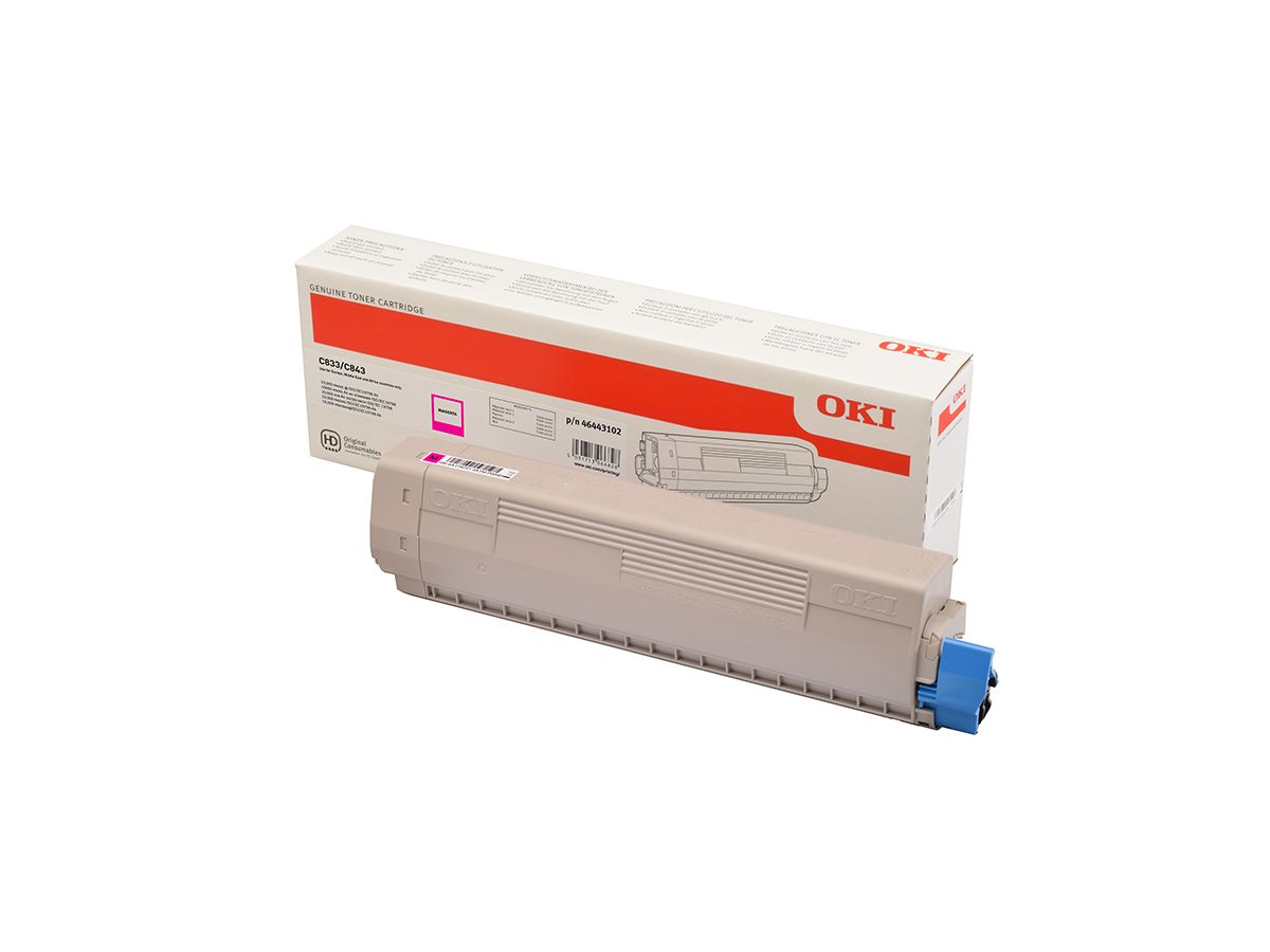OKI Toner HY magenta 46443102 C833/C843 10'000 pages (5031713066828)