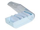 EXACOMPTA Karteikartenbox Bunny A8 5336223D pastellblau 10x6.2x19.5cm (9002493047853)
