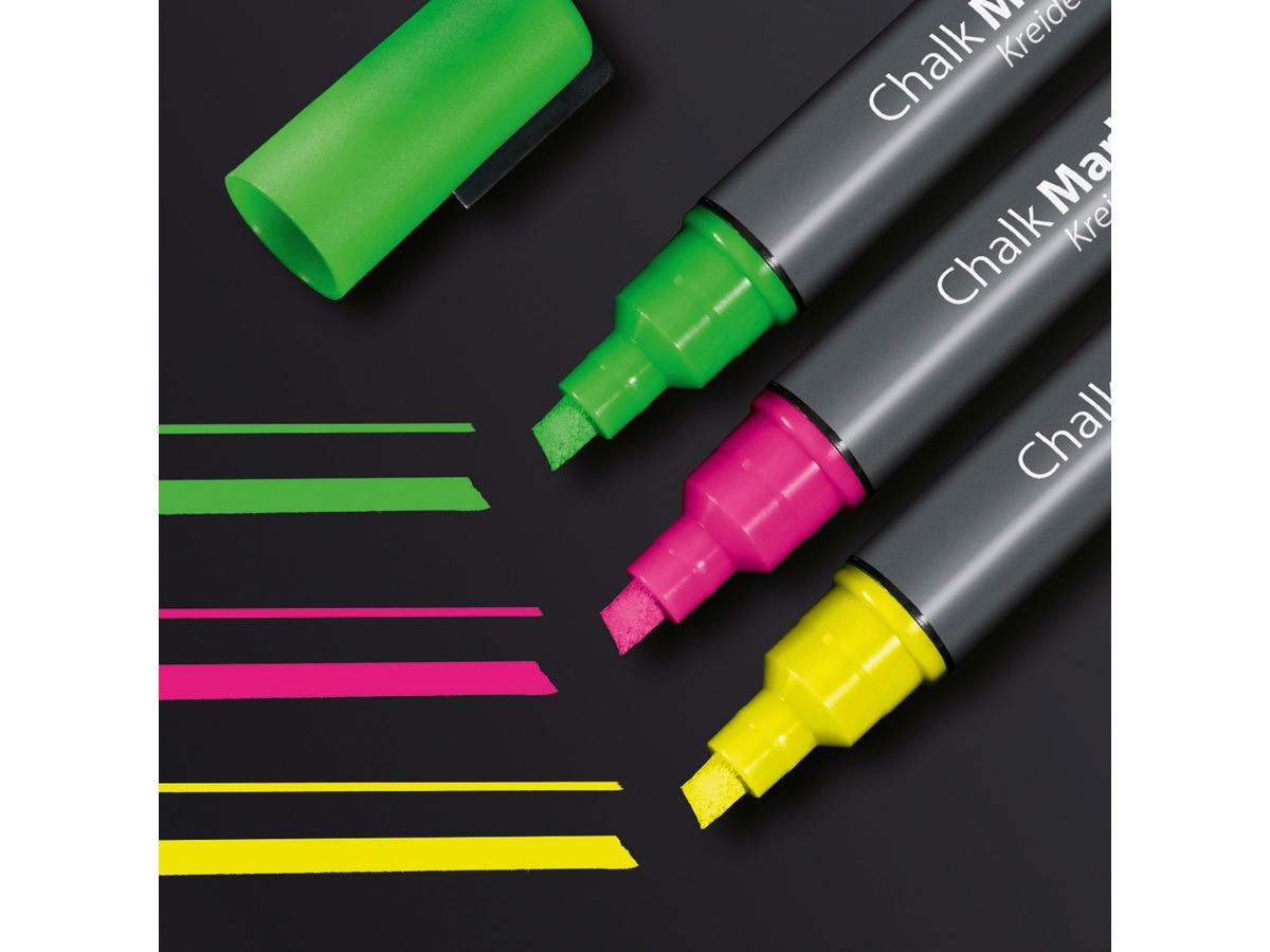 SIGEL Chalk Marker 1-5mm BA182 3 Farben ass. (4004360794452)
