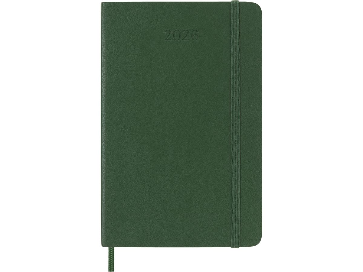 MOLESKINE Agenda Classic Pocket 2026 DSK1512WN2Y26 1S/1P vert myrte SC 9x14cm (8056999275556)