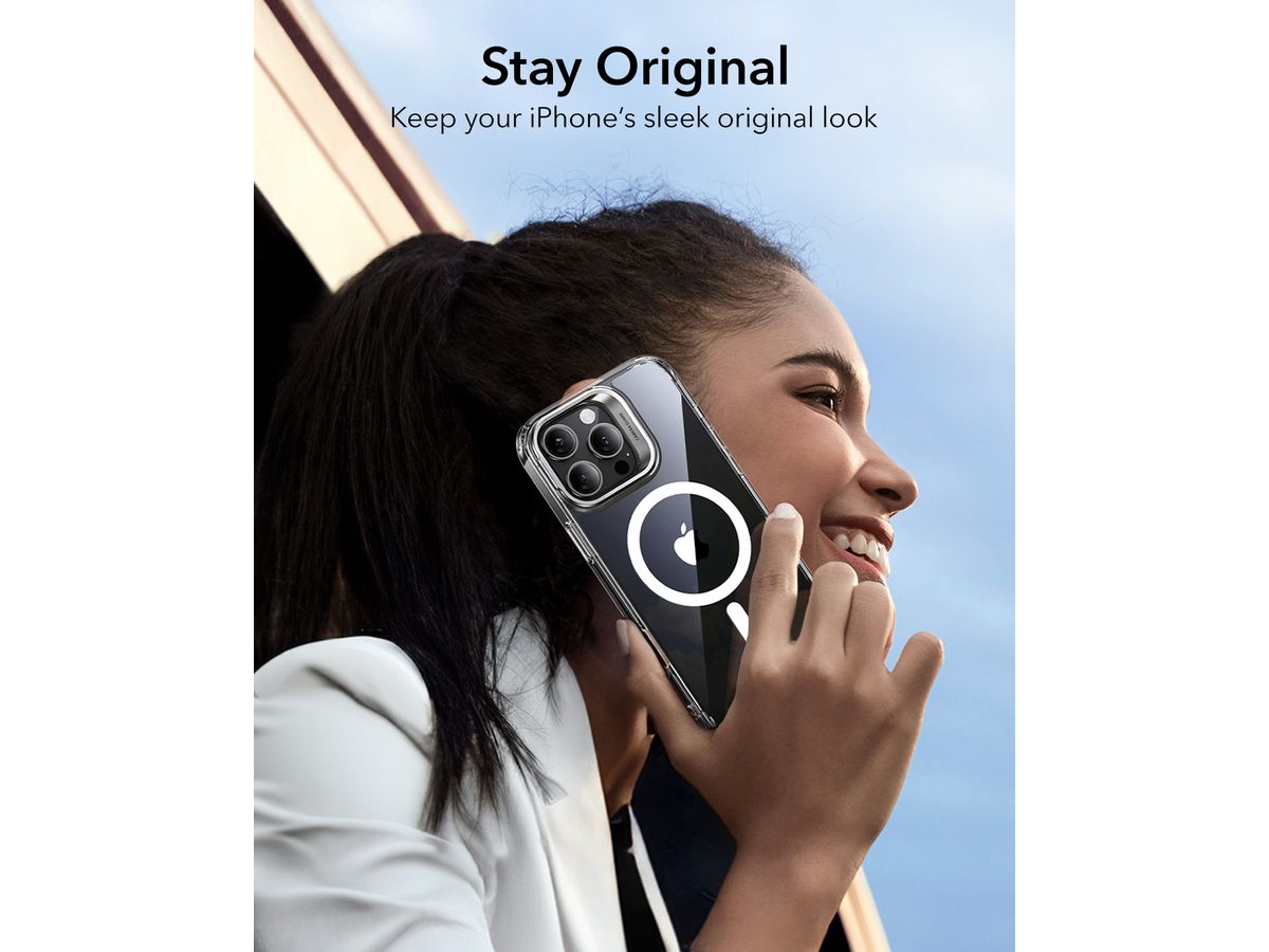 ESR Classic Hybrid Case MagSafe 1A74901 +Stand iPhone 16 Pro Clear (4894240219126)