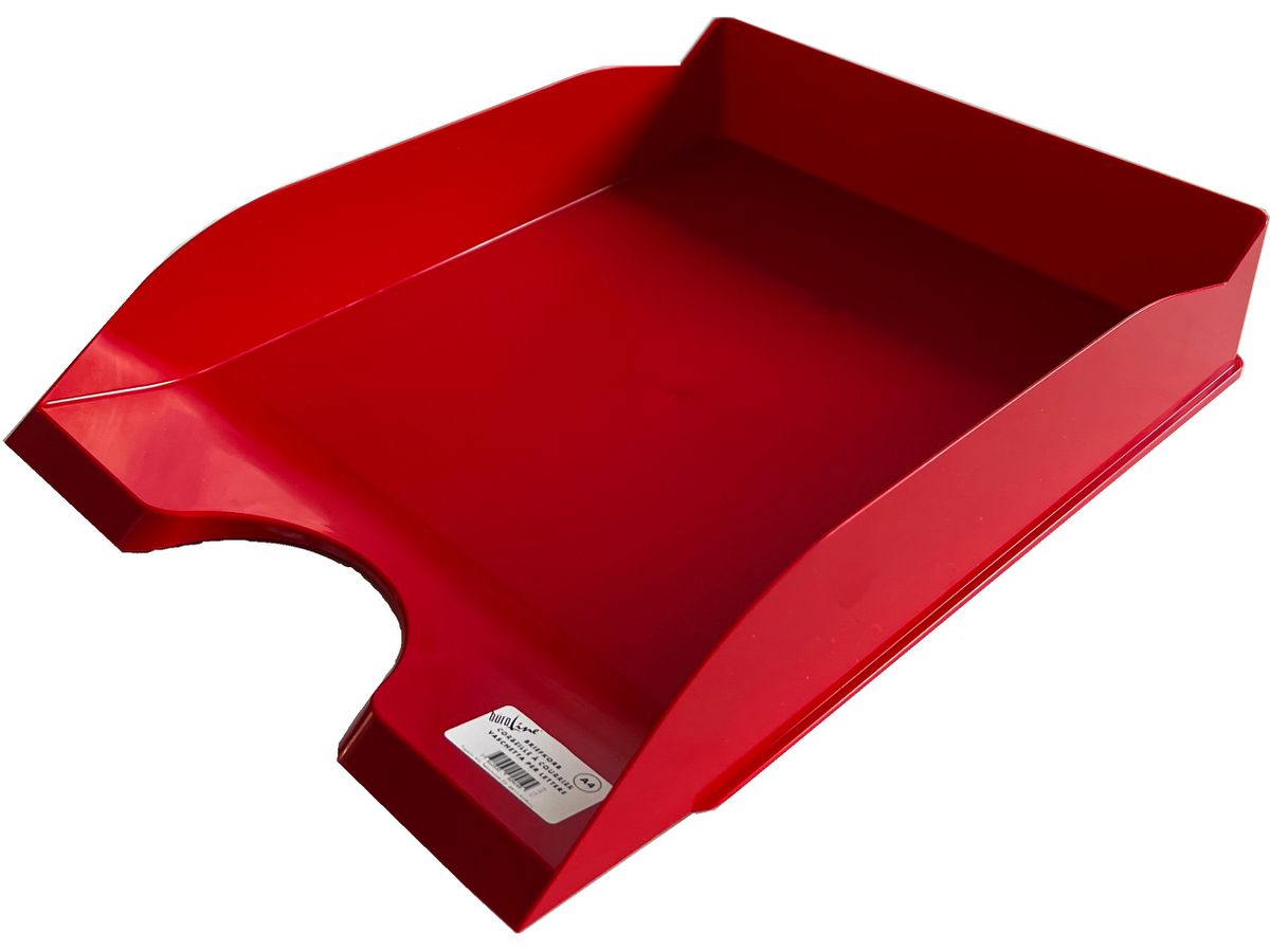 BÜROLINE Briefkorb A4 223025 rot (7612532024145)