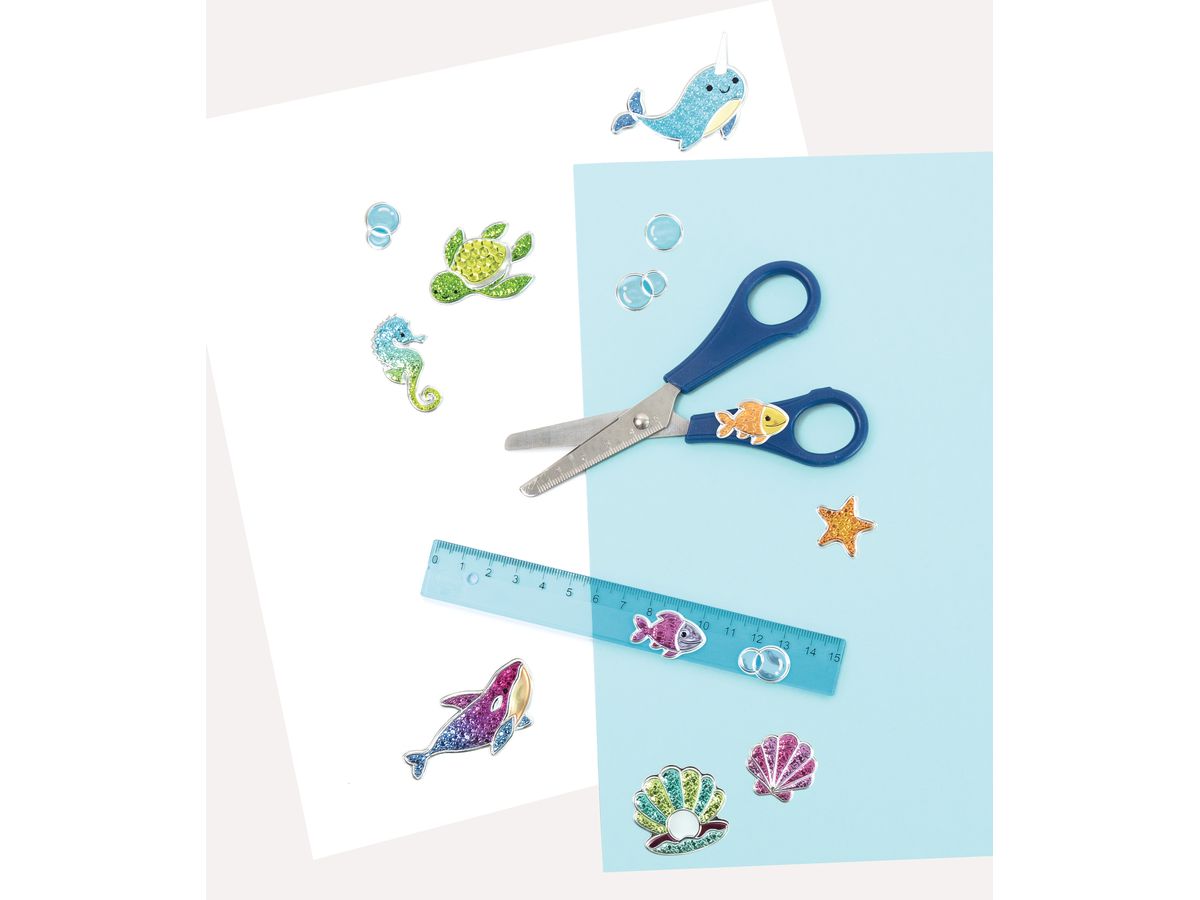 FOLIA Bubble-Sticker 14x21cm 19502 Underwater (4001868106657)