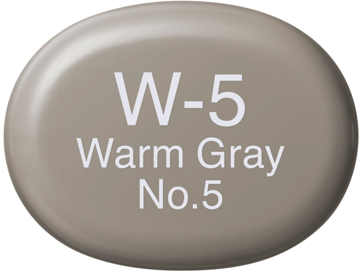 COPIC Marker Sketch 2107509 W-5 - Warm Grey No.5 (4511338002452)