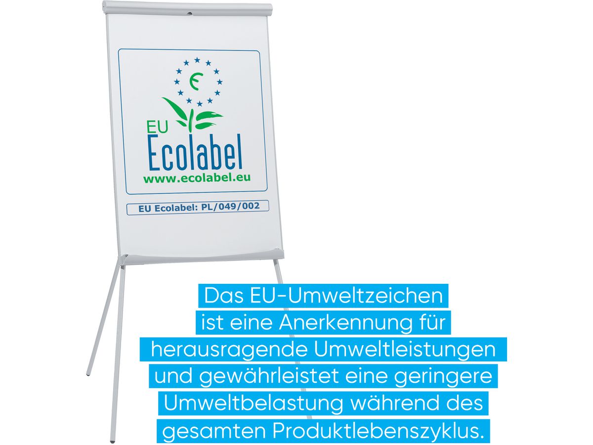 FRANKEN Flipchart 70x100 cm FC93 U-Act!Line, ohne Rollen (4016946221764)